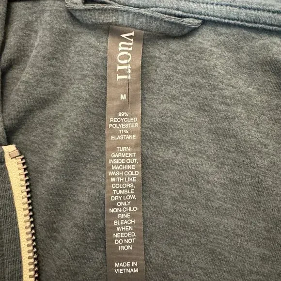 Vuori Halo Performance Hoodie 2.0 Lake Heather - Picture 11 of 12